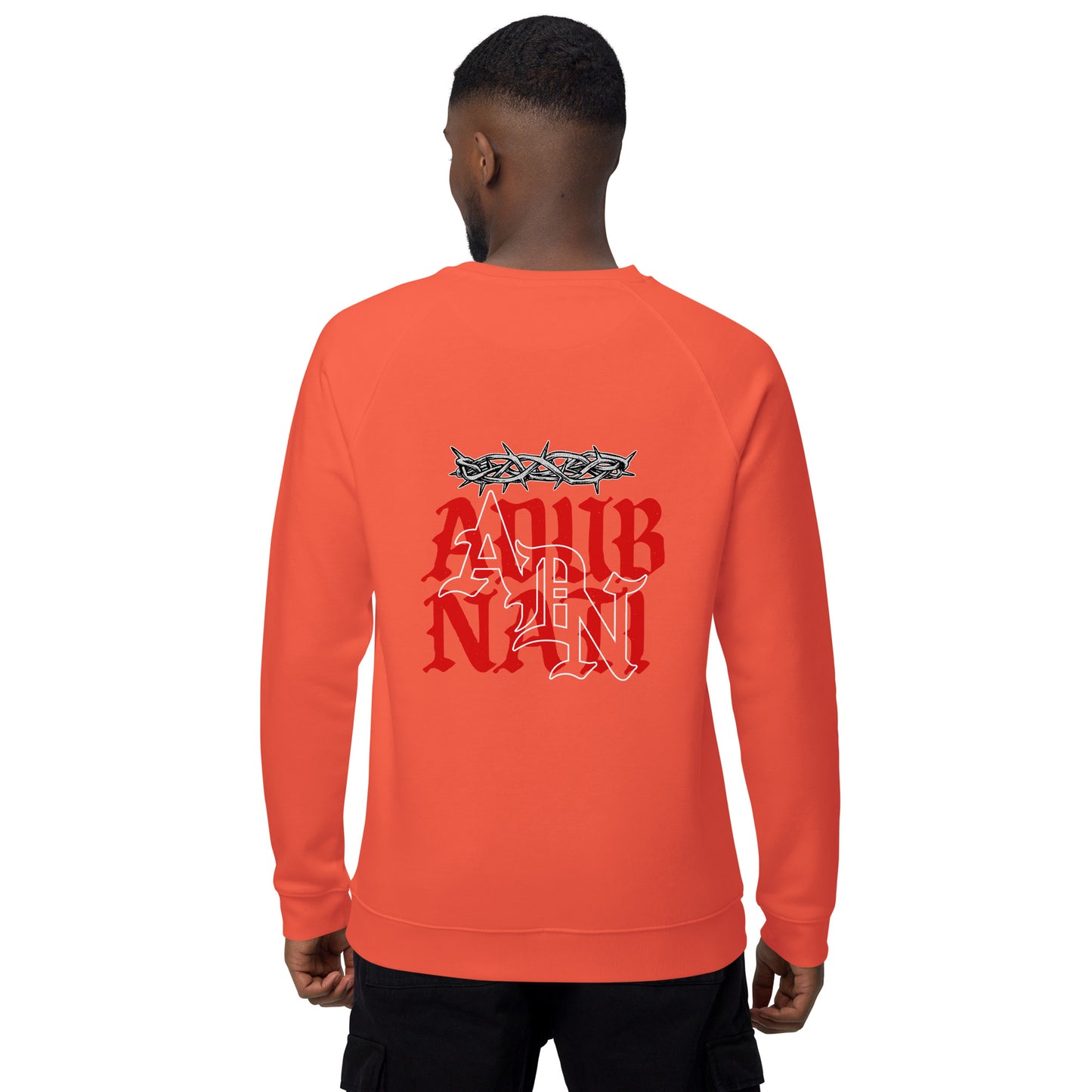 ADN Unisex organic raglan sweatshirt