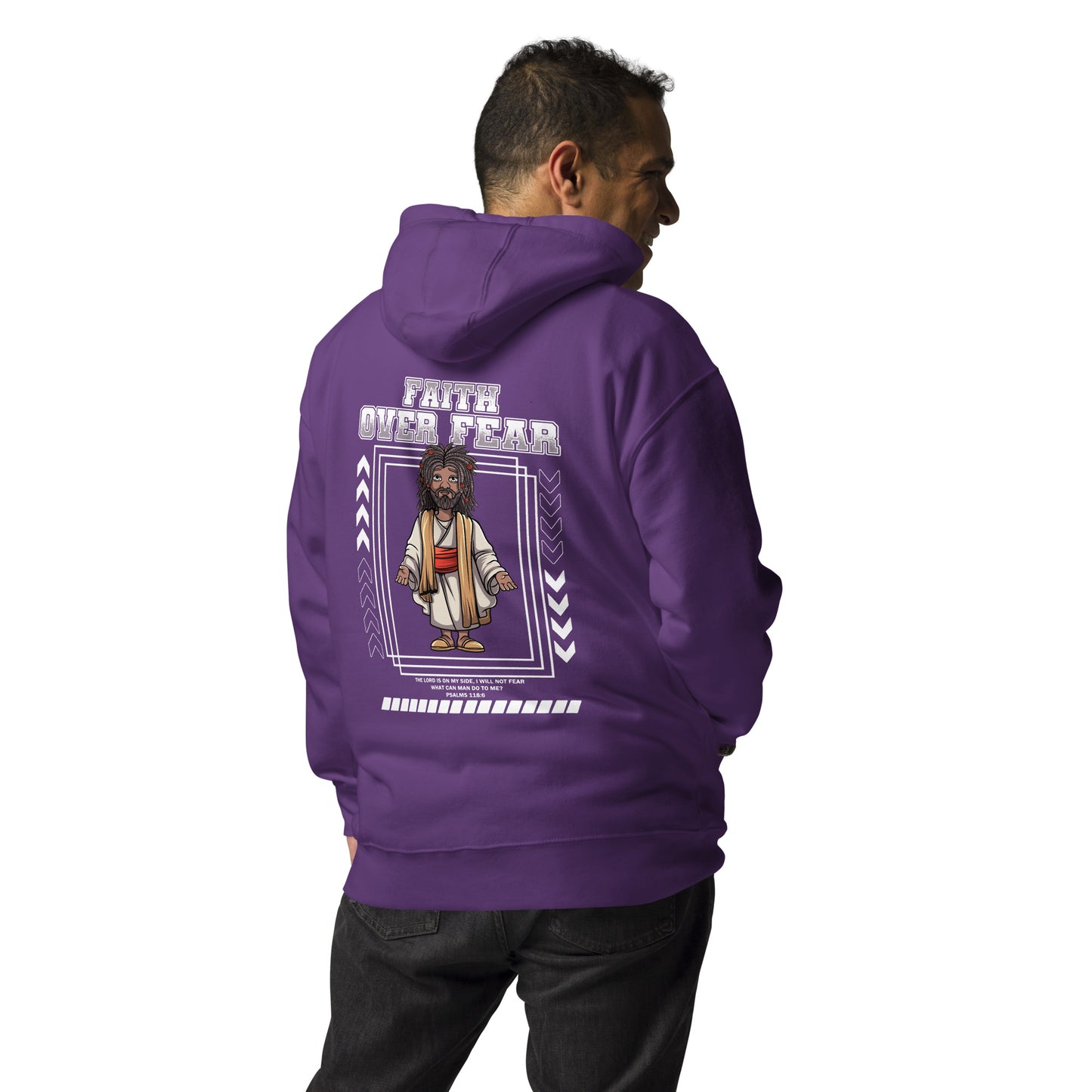 Adub Nati Faith over Fear Unisex Hoodie