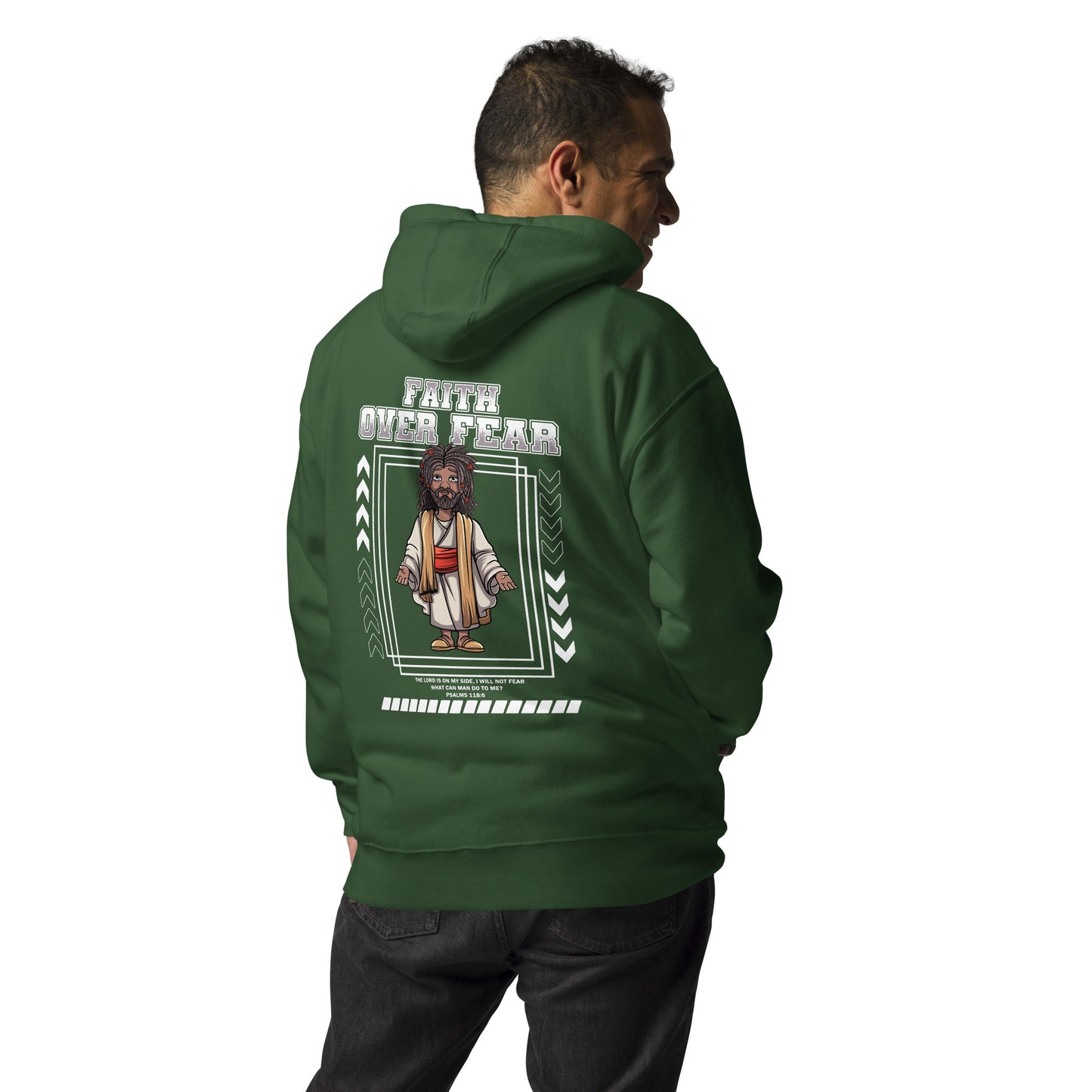 Adub Nati Faith over Fear Unisex Hoodie