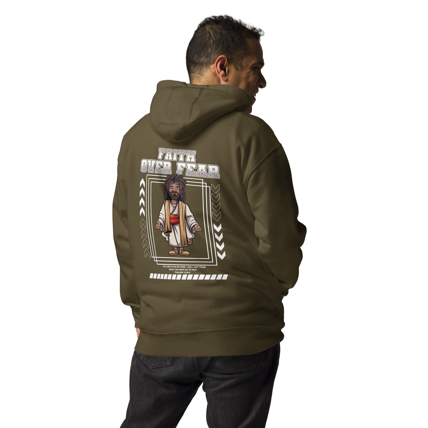 Adub Nati Faith over Fear Unisex Hoodie