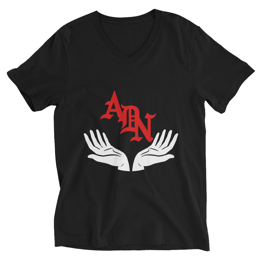 ADN Unisex Short Sleeve V-Neck T-Shirt