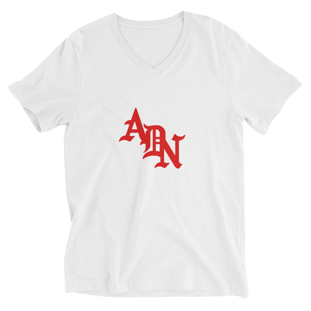 ADN Unisex Short Sleeve V-Neck T-Shirt